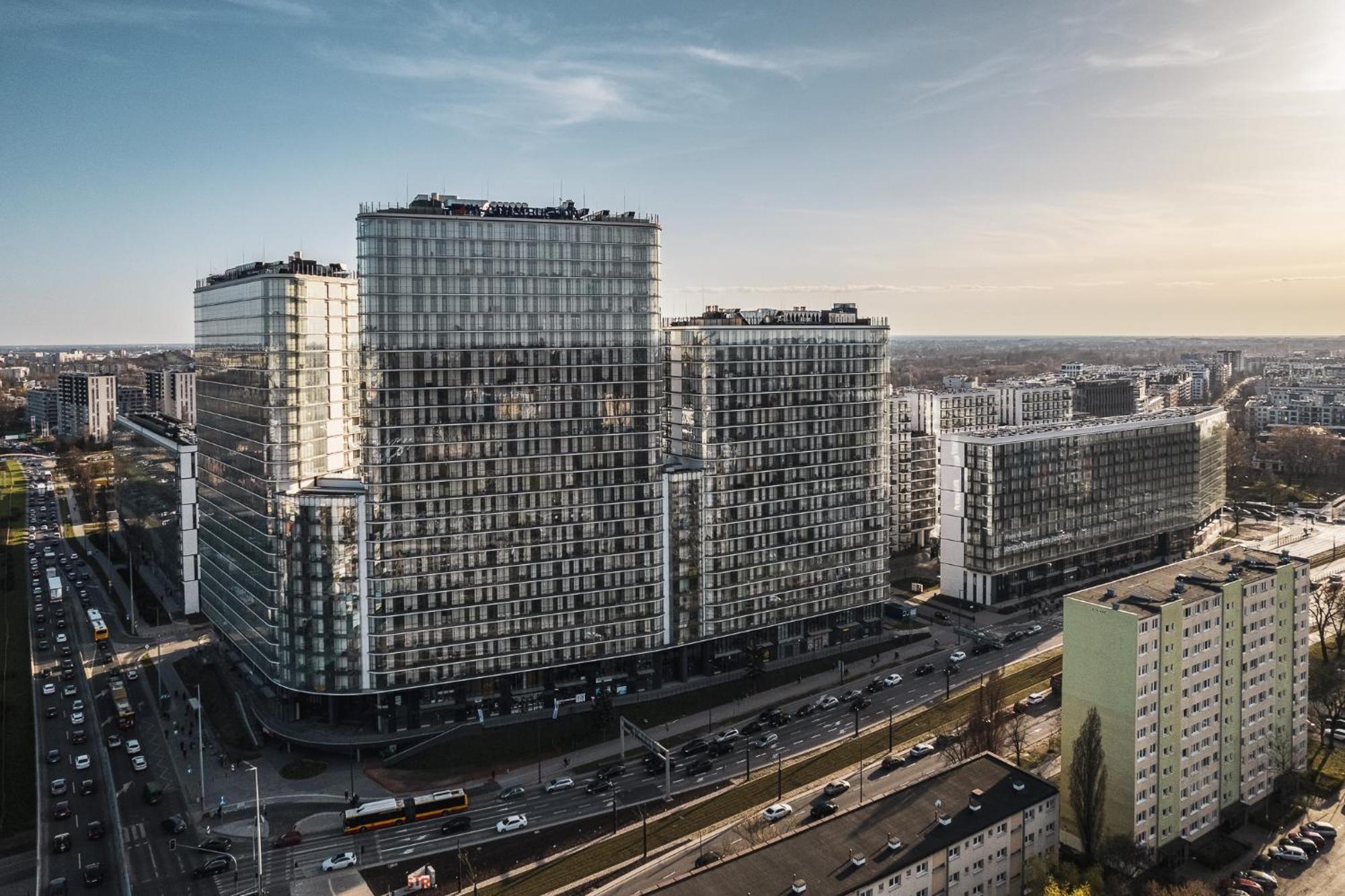 Wola Tower Deluxe Separate Bedroom With Free Garage - By Perfect Apart Варшава Екстер'єр фото